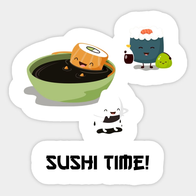 Sushi Time! Sticker by Printadorable